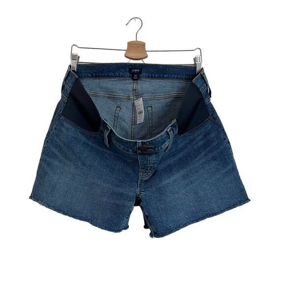 J. Crew Denim Maternity Shorts Size 32 Style BF779 - Picture 2 of 12